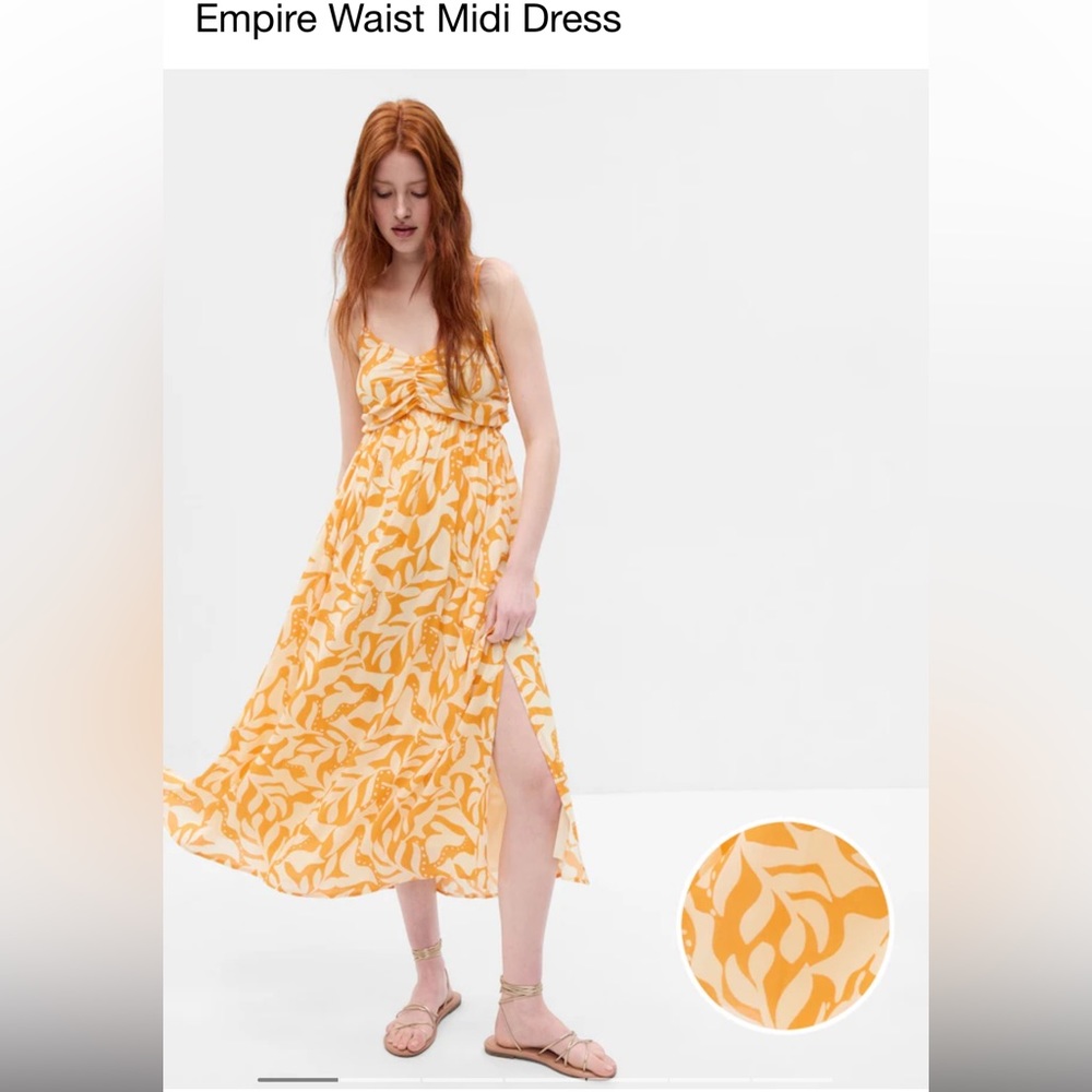 Empire waist midi dress - Size XXS